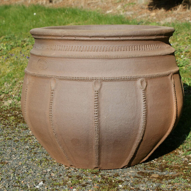 gros pot en argile poterie