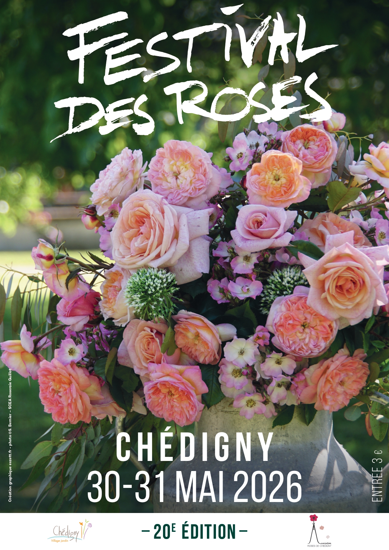 You are currently viewing Le Festival des roses le 30 et 31 Mai 2026 de 9h a 19h