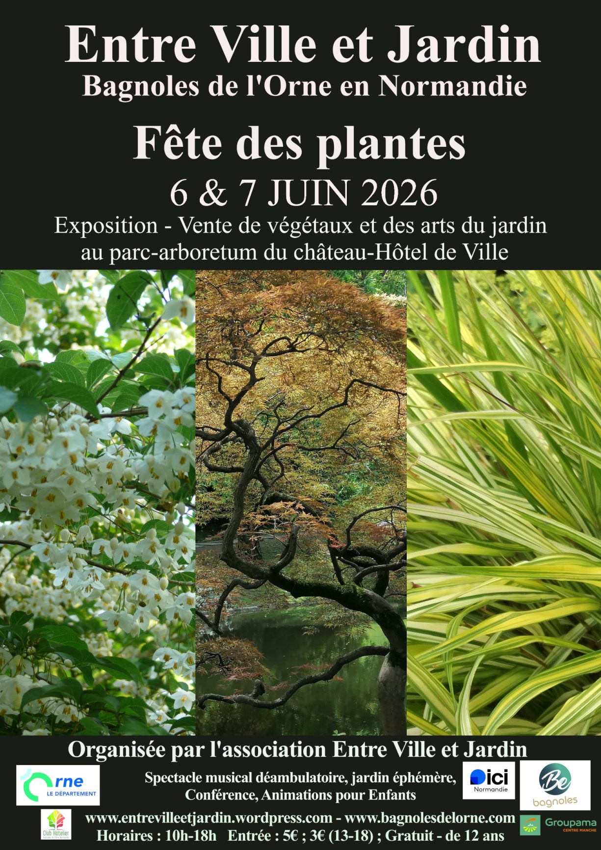 You are currently viewing Fête des Plantes à Bagnoles de l&rsquo;Orne  les 6 et 7 juin 2026